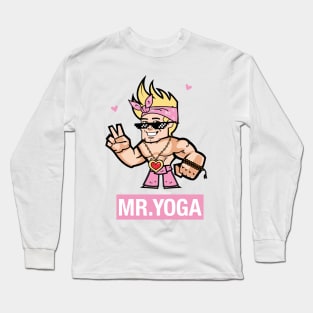 Mr. Yoga - Spiritual Gangsta Long Sleeve T-Shirt